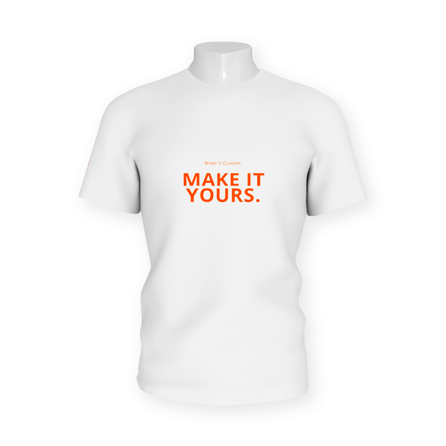 Round Neck T-Shirt - 3D