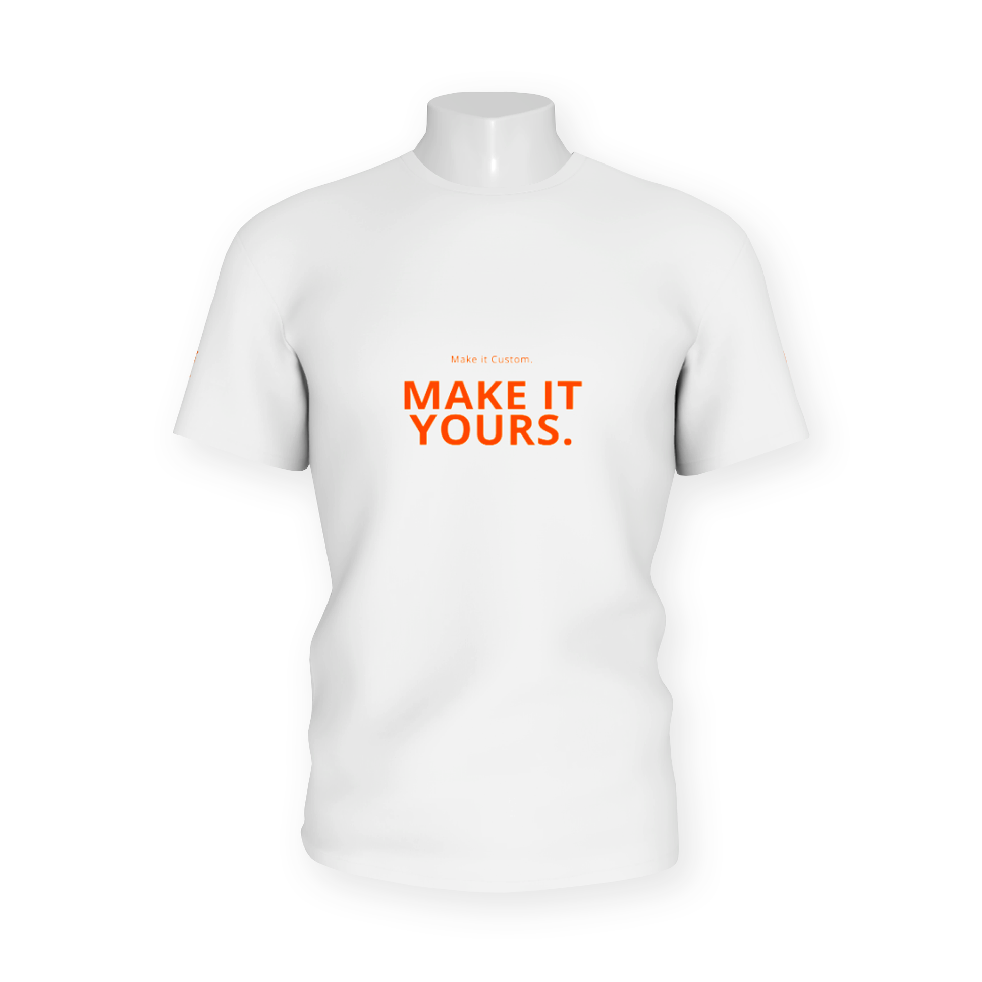 Round Neck T-Shirt - 3D